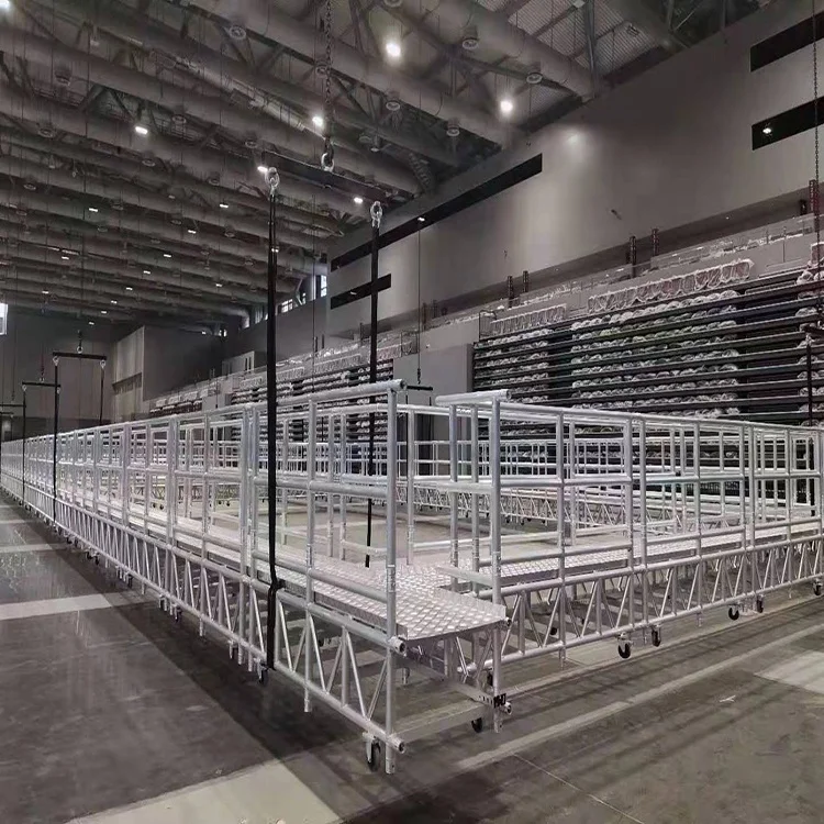 Детали для сборки алюминиевой осветительной фермы G34 290x290x500