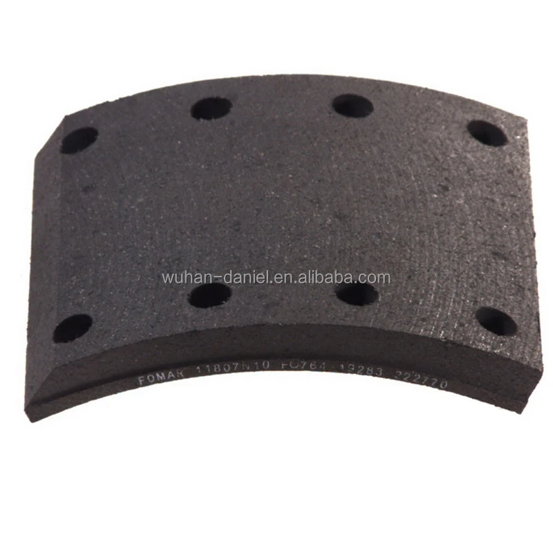 Heavy Duty Truck Semi Trailer Spare Parts Bus Brake Lining For SAF For SAE 19283