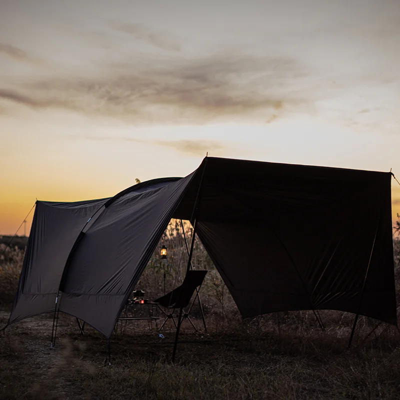 Offweek outdoor camping glamping Car Awning Tent Car Rear Tent Sunshade Shelter Suv Traveling Tent