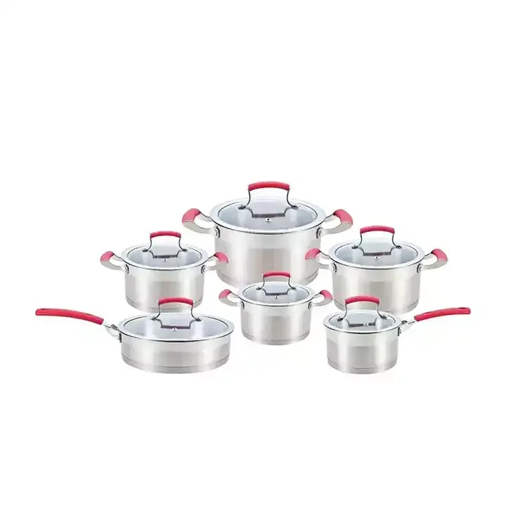 Factory Supply New Design Utensils Cooking Pan Set Pots Kitchen Nonstick Cookware Set For Cooking