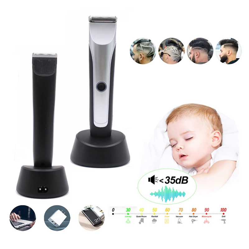 New Barber Maquina de Cortar Cabelo LED Display Hair Clipper Electric High Quality Shaving Machine