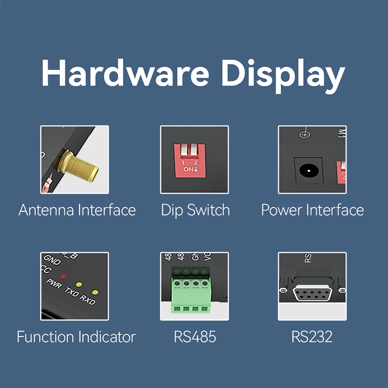 E90-DTU(433L30) 8km lora dtu modem data transmission devices tcxo 433mhz wireless rs485 rs232 transceiver and receiver
