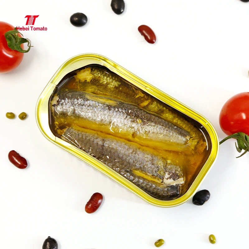Консервированные сардины из морепродуктов 125 г и скумбрия в томатном соусе для Ганы