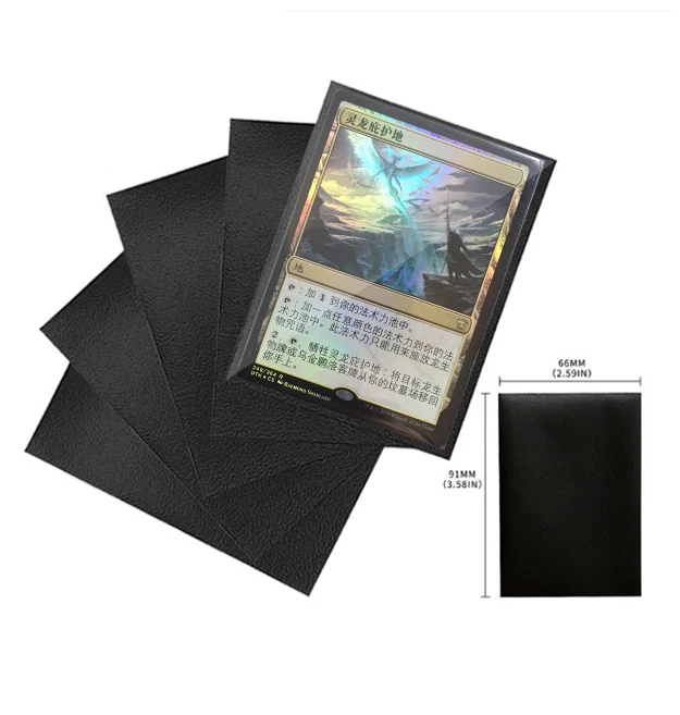 Wholesalers Matte Deck Protector Card Sleeves  Custom Mtg Yugioh Tcg Kmc Trading Gaming For Board Cards Protectors