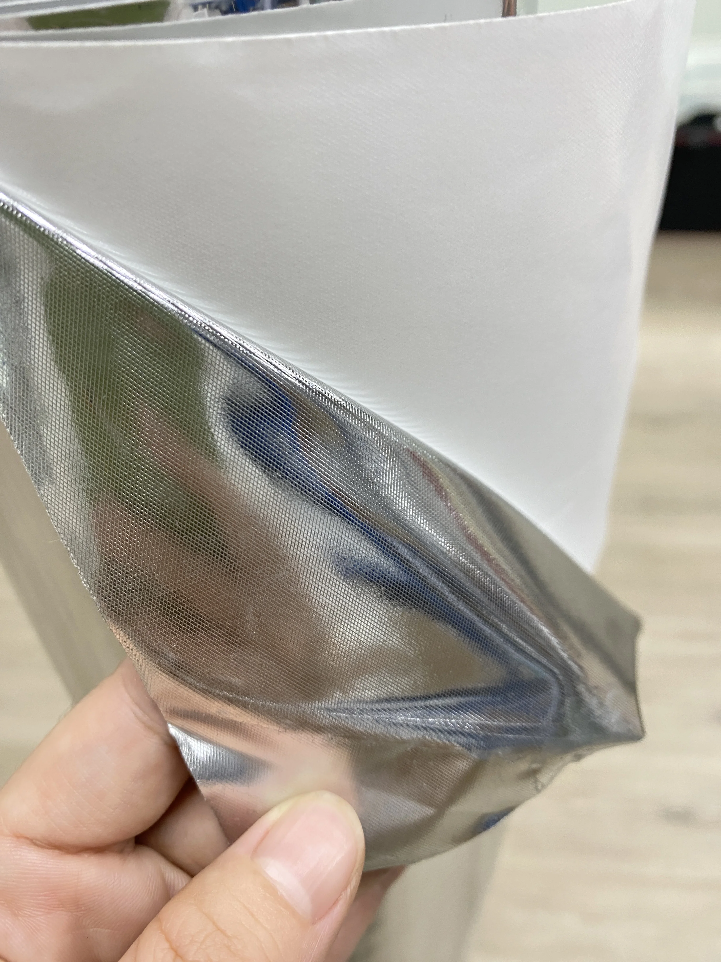 Self-Adhesive Vinyl Chrome Vinyl Metallized Tint Film Air Bubble Free