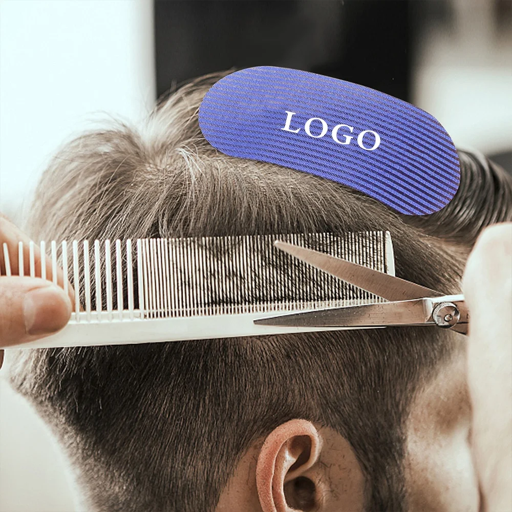 Salon Hair Grippers Clip Nylon Hair Band Stickers Bareber Tools Hair Holder Grips Pin Touch Fastener Magic Paste