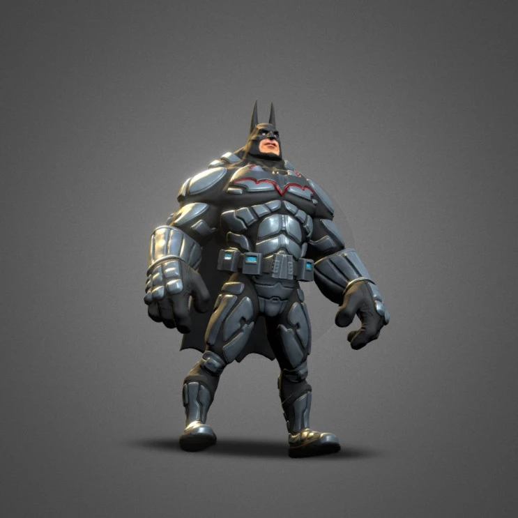 Heavy Armor Bat Man Super Hero Action Figure The Dark Knight Plastic Hand Painting Collectable Figurine