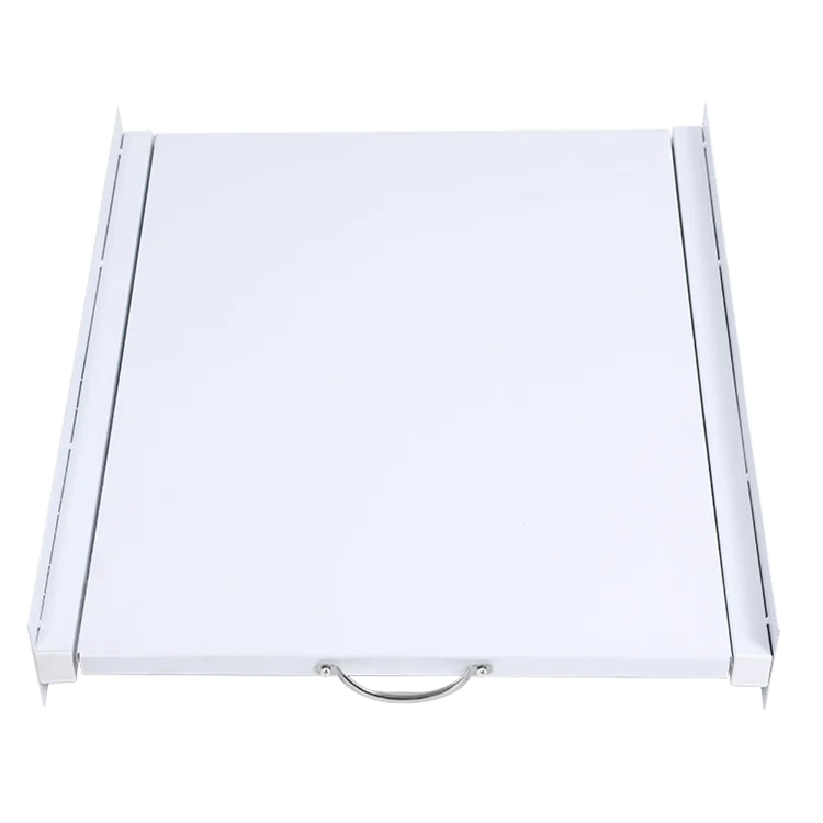 High quality metal washing machine base stand with sliding plate