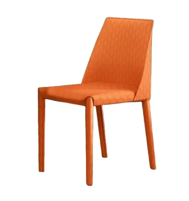 Italian Furniture New Saddle Chair Simple Industrial Style Dining Chair
