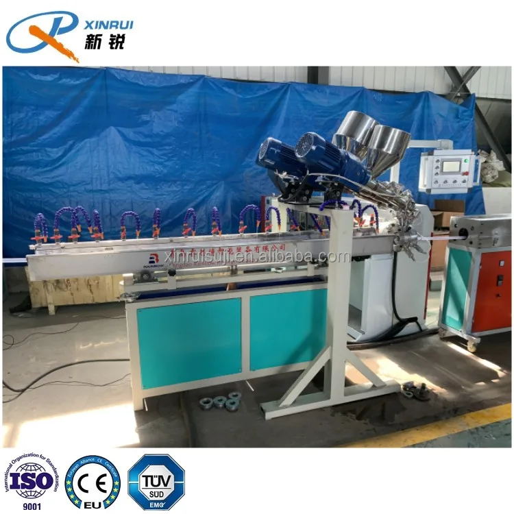 PVC Soft Garden Water Hose Machine Plastic PVC Fiber Reinforced Hose Tube Extrusion Line