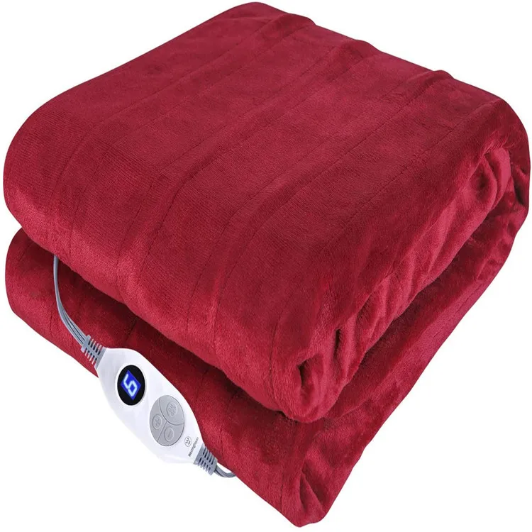 Electric Heated Heating Throw Blanket Custom Size