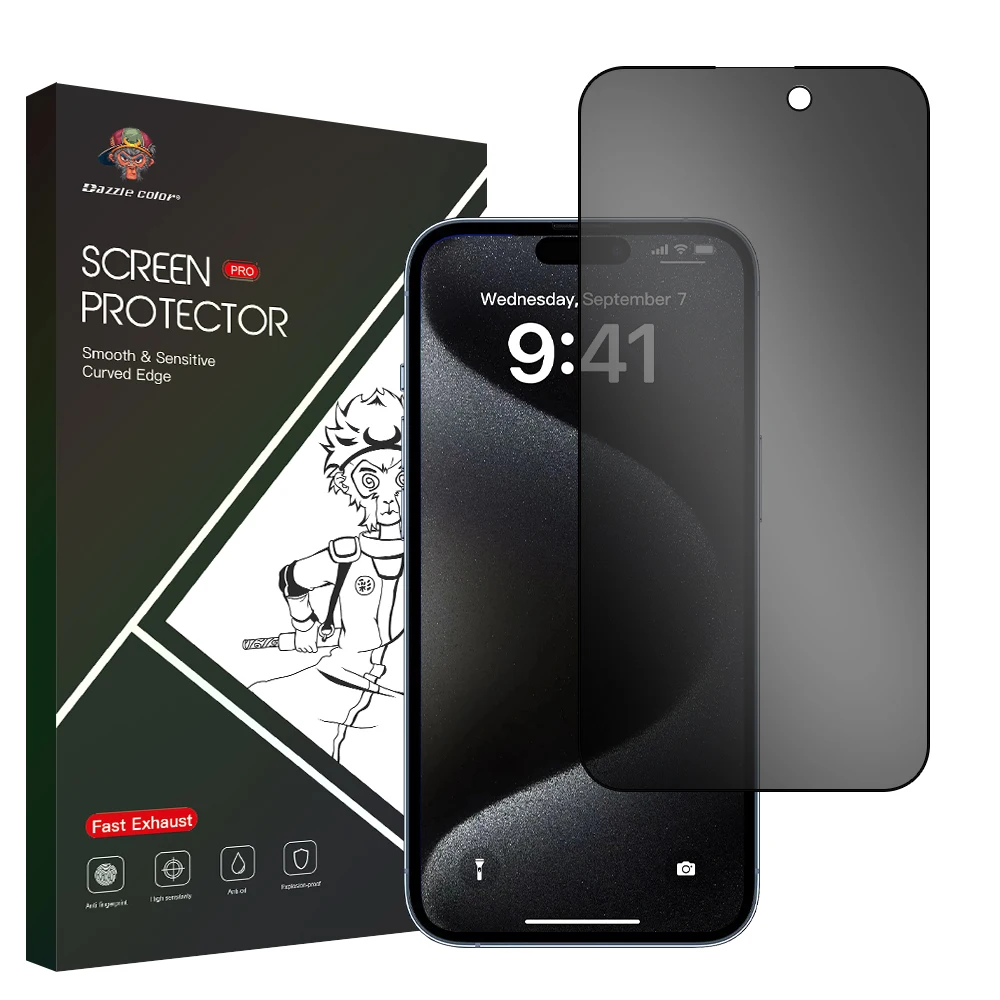 Anti Spy Privacy Screen Protector Tempered Glass For Iphone 12 13 14 15 Pro Max 11 X Xs Xr 8 Plus Phone Protective Glass Film