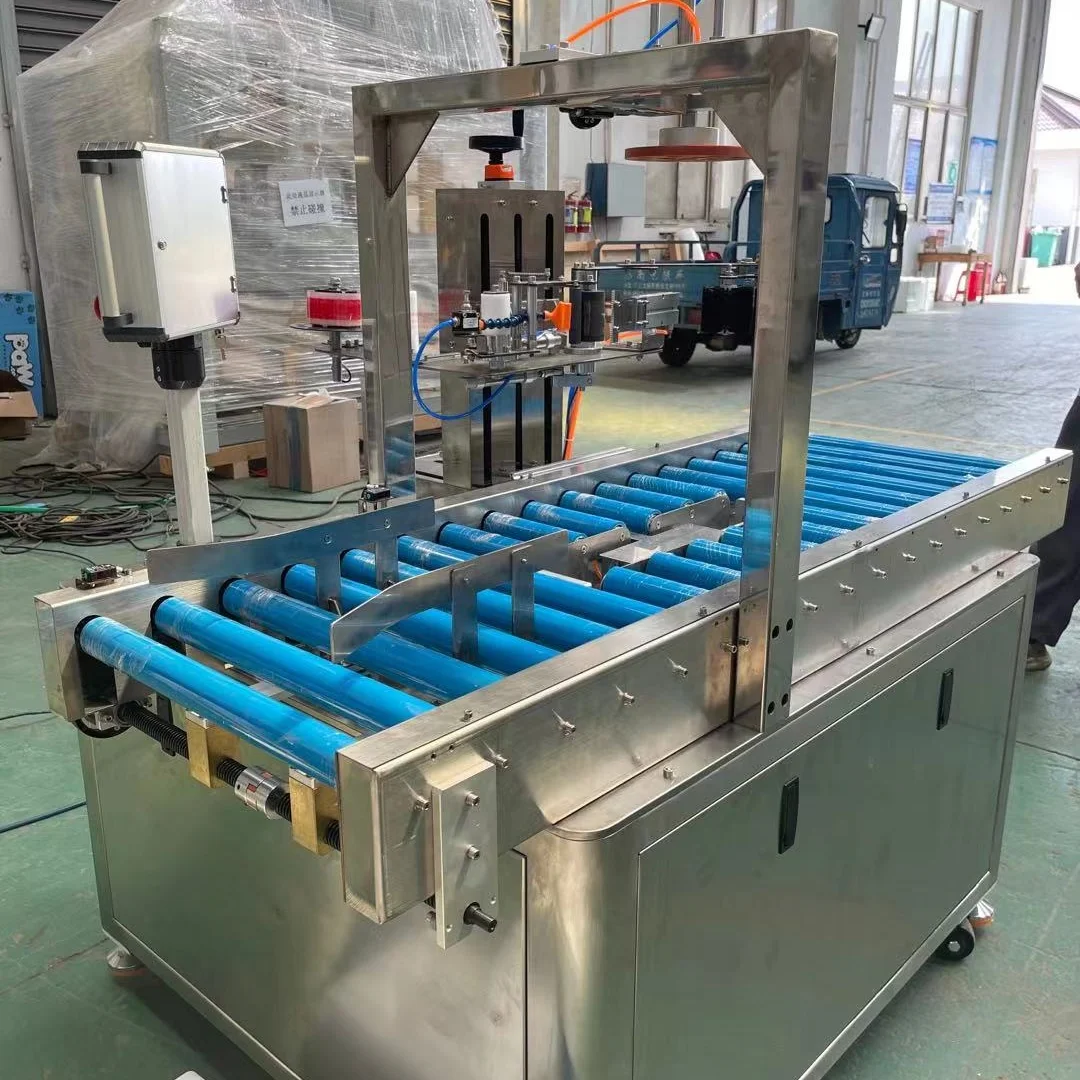 Factory direct sales cold chain e-commerce delivery tape winding machine tape automatic sealing foam box sealing machine