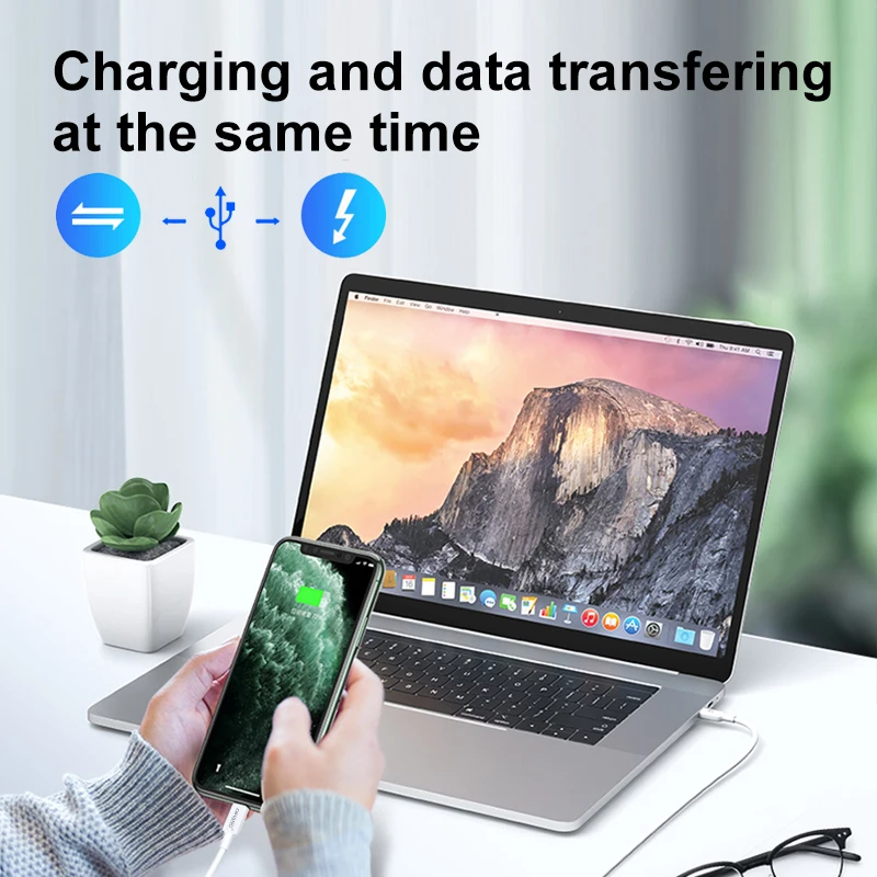  Mobile Cable for i phone Charger with Box Type C To Light ing Fast