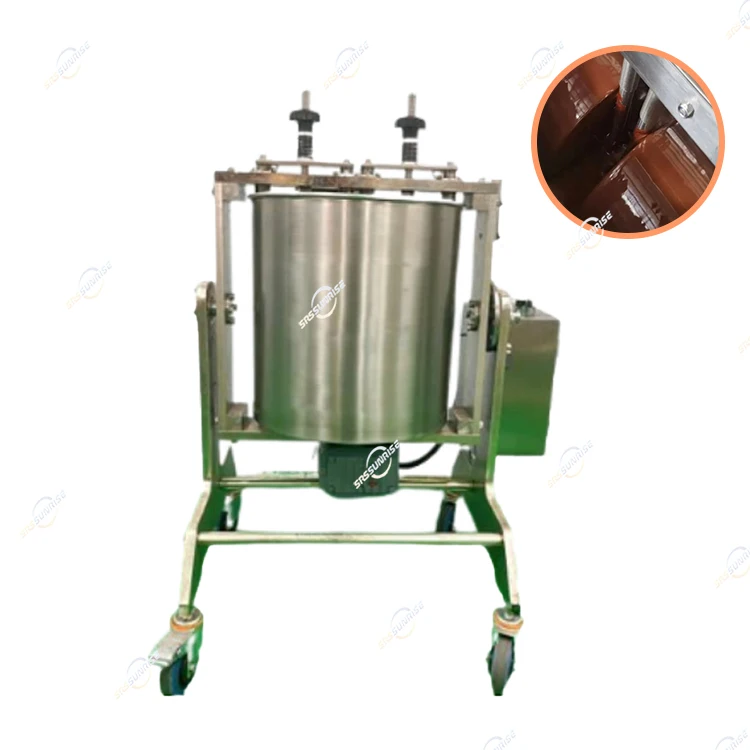 20l Small Cocoa Nut Butter Grinder Stone Mill Chocolate Melanger Machine Refine