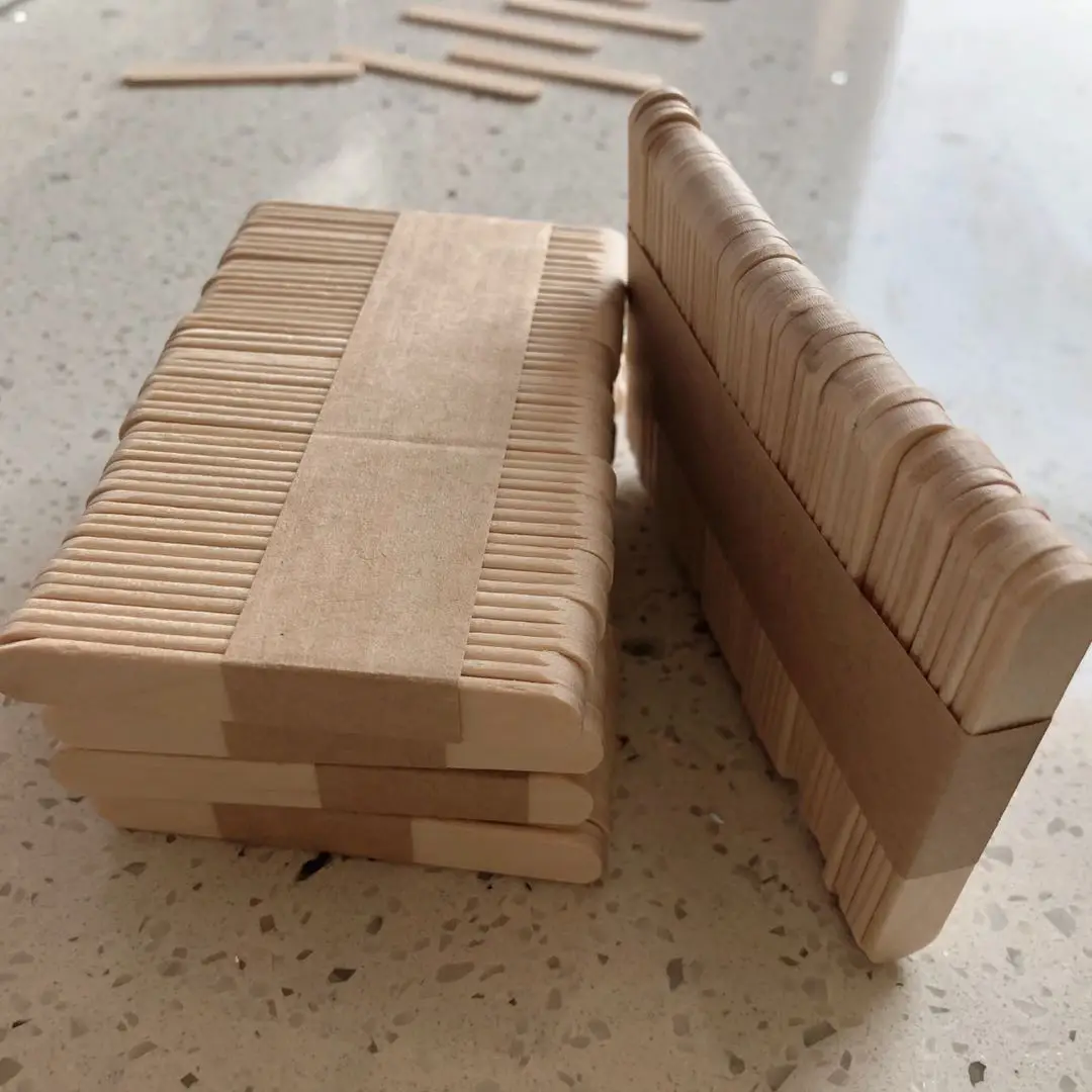 Premium Quality wooden  Ice cream spoon for scooping ice cream factory price