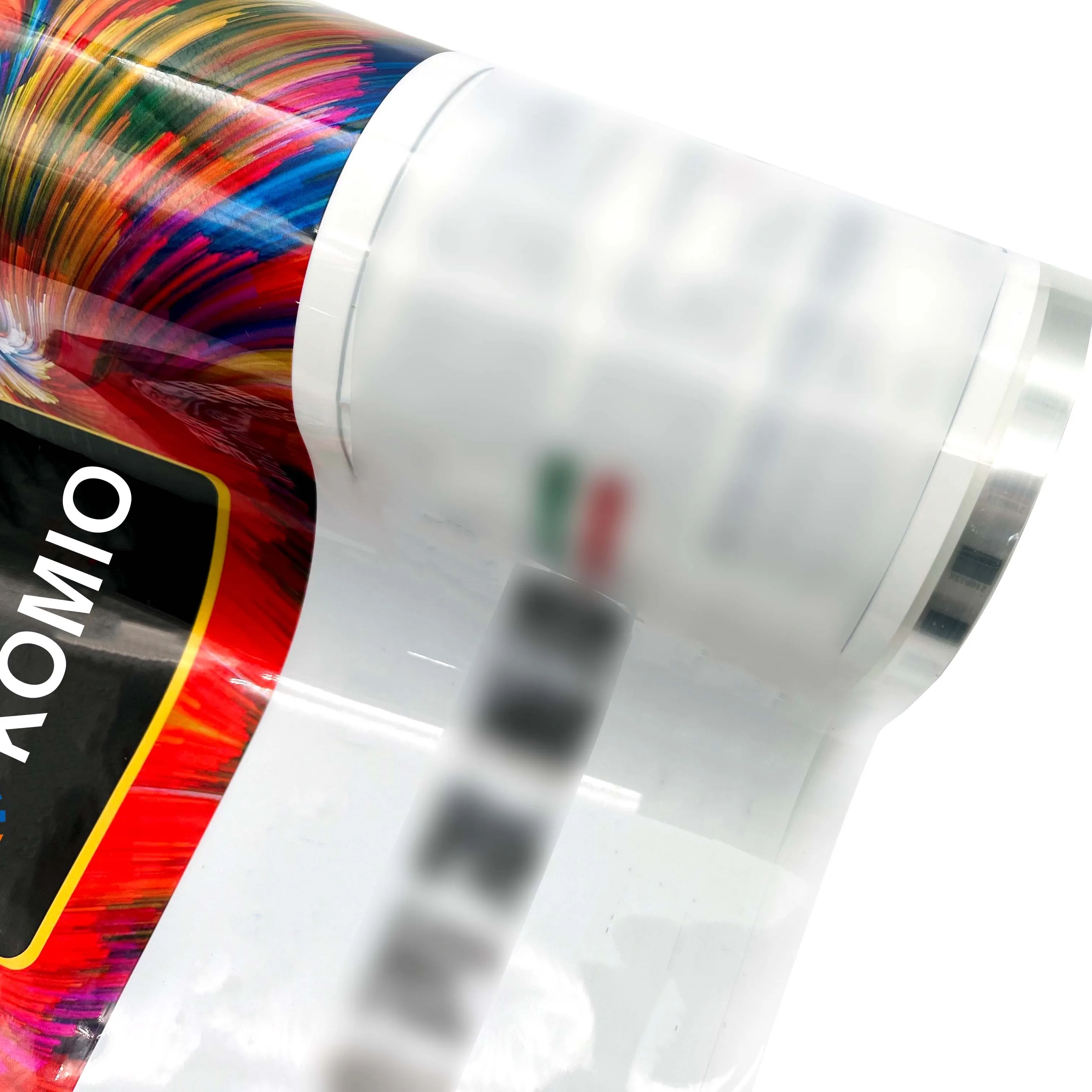 PET material heat transfer film coating container packaging film