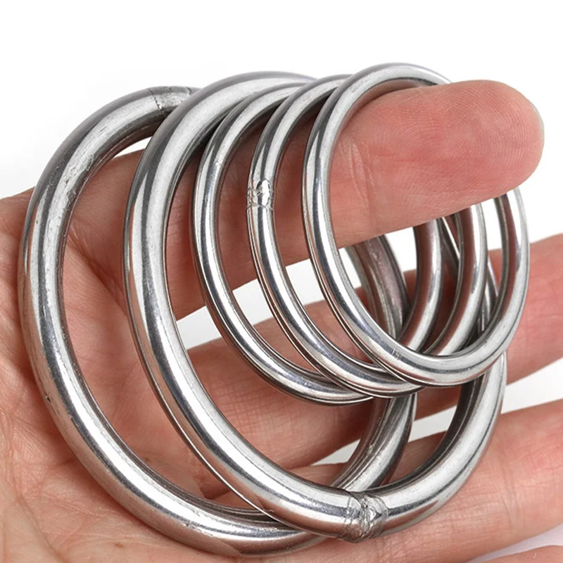 Bag buckle Metal stainless steel Round O Ring for bag accessories