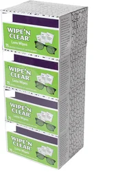 eco Anti Fog Glasses Smartphone iPhone  Screens and Other Delicate Surfaces lens cleaning wipes