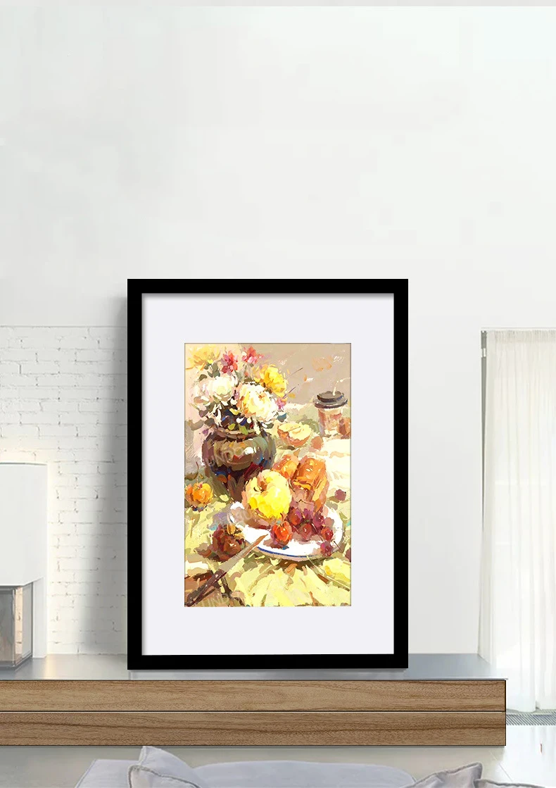 Hot Sale 4x6 5x7 8x10 A4 Black Wood Wooden Table Top Picture Photo Frame Set Size Customizable