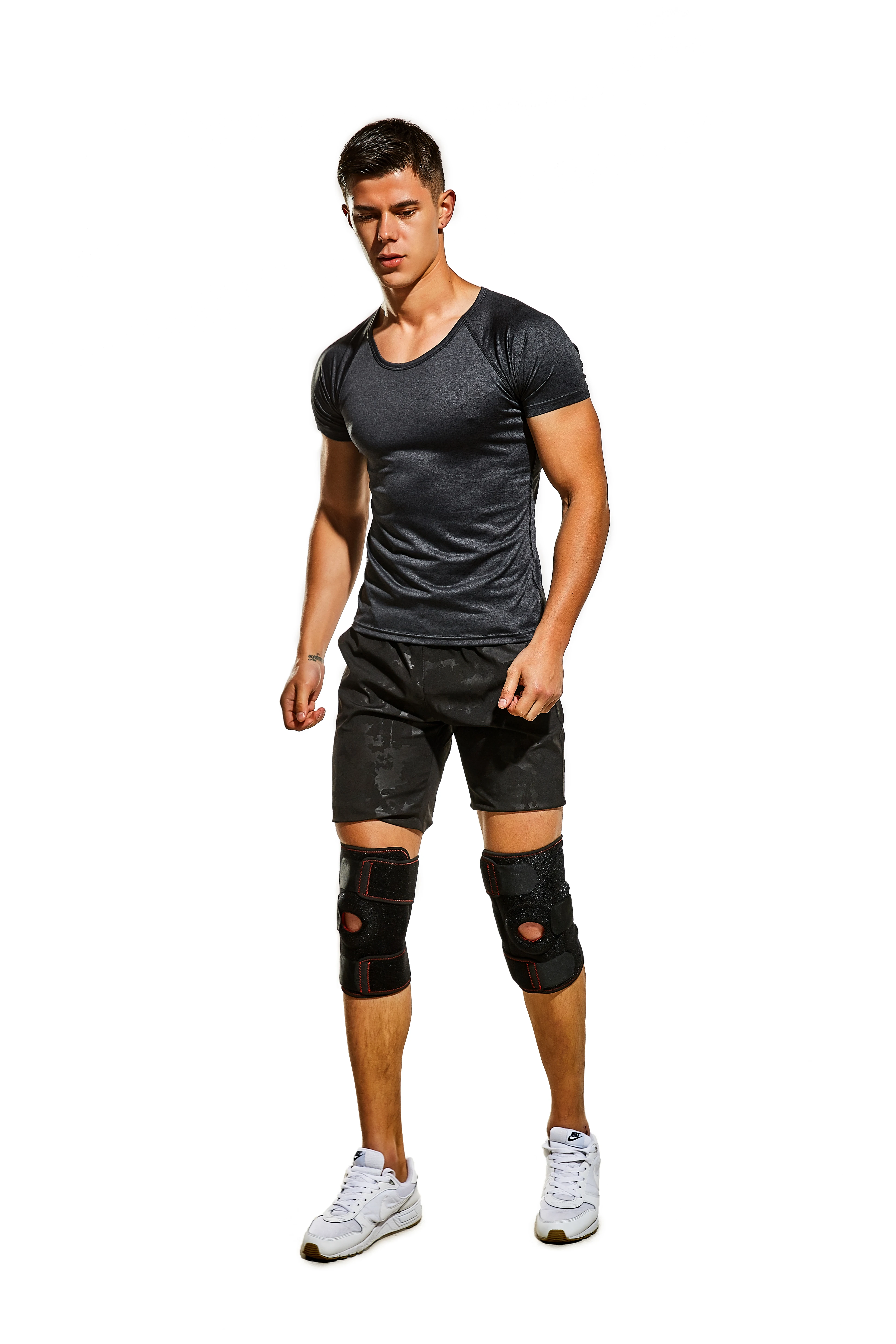 Wholesale running fitness exercise leg support protection skateboard knee pads for kids