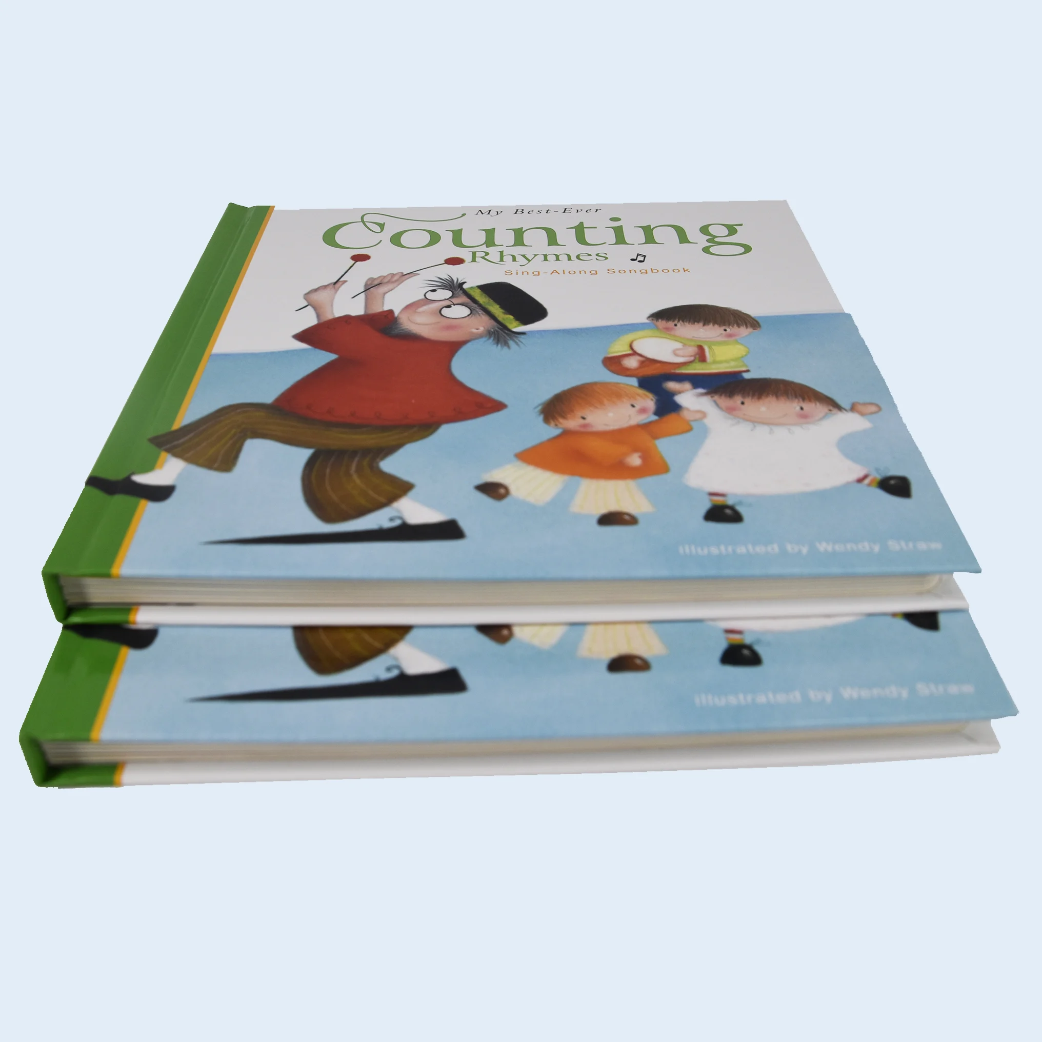 Softcover story book made of C2S paper 4C/4C color printing