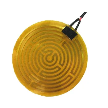 220V 12V Adhesive Polyimide Thin Film PI Heater Flexible Heating Pad