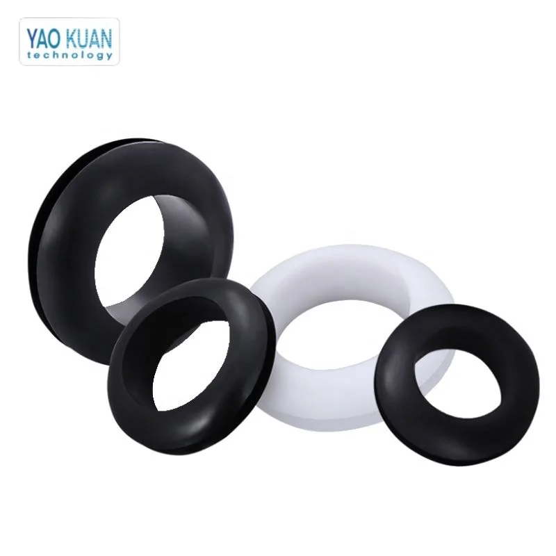 Grommets Rubber W2021 Wholesale Black Rubber Grommet Cable Wire Protectiveaterproof Gasket Ring