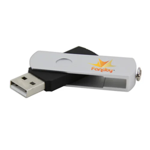 Sublimation Usb memory drive 4GB 8GB Rotating swivel usb flash drive