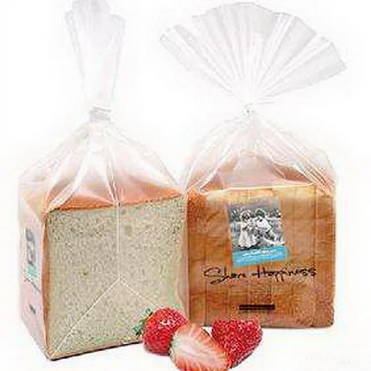 custom design BOPP OPP plastic clear square bottom bags