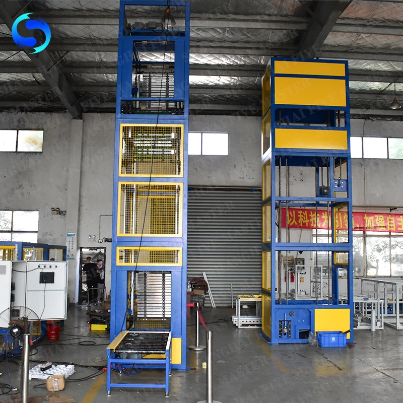 Continuous Transport High Efficiency Cargo Lift Conveyor Manufacturer Finish Product Conveyor