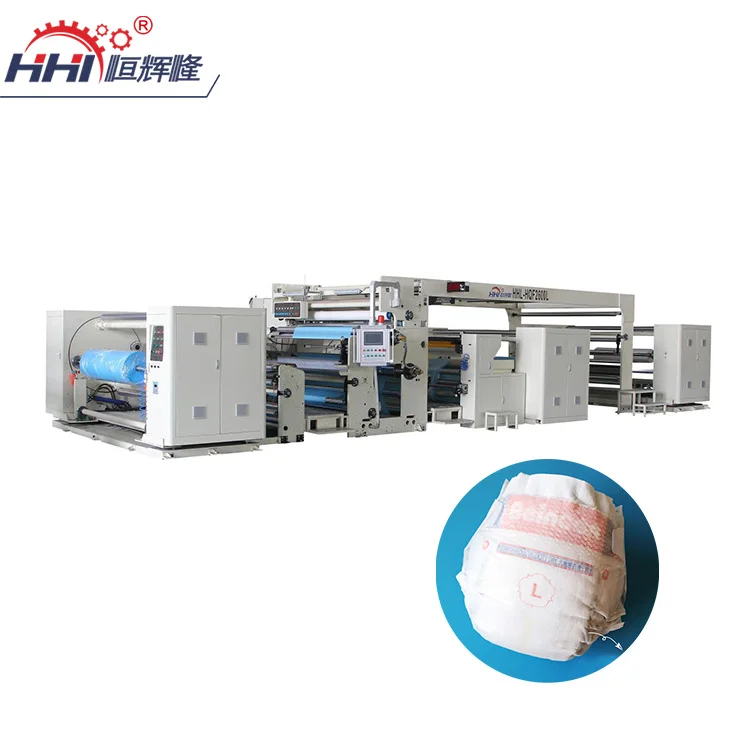 Hot Melt Glue Hotmelt Adhesive Frontal Tape Machine For Making Disposable Geriatric Adult Baby Diaper Nappy Raw Materials