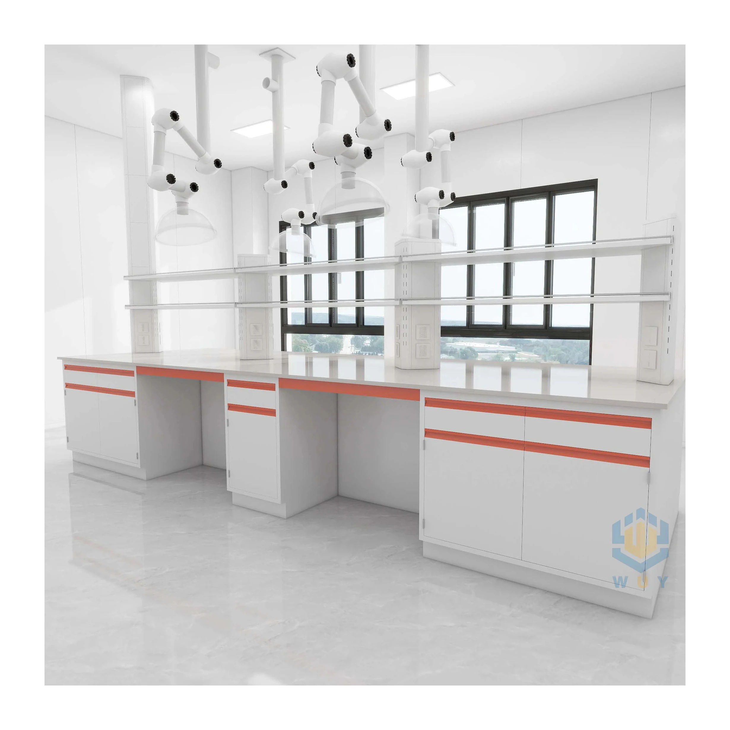 Chinese factory sale laboratory furniture lab work bench steel working table for sale