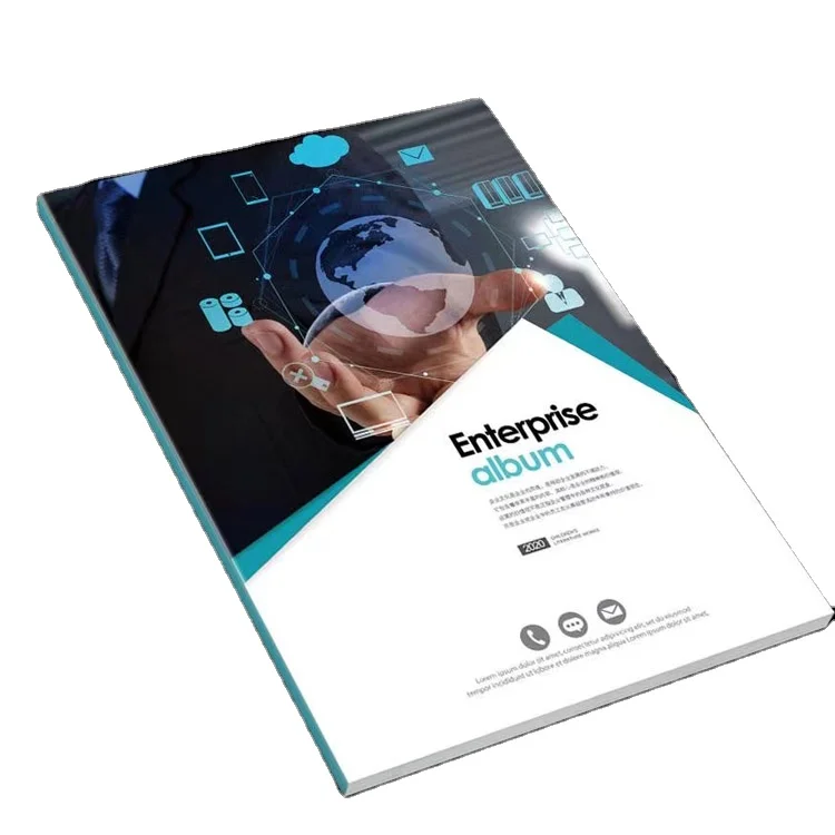 Professional Publishing Offset Printing Booklet Magazine Brochures Catalogue Photo Cook Paper Book Printing