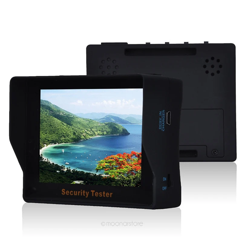 
The 3.5-inch high-resolution monitor is easy to carry and easy to operate. It can sound an alarm when the battery is low. Suppor 