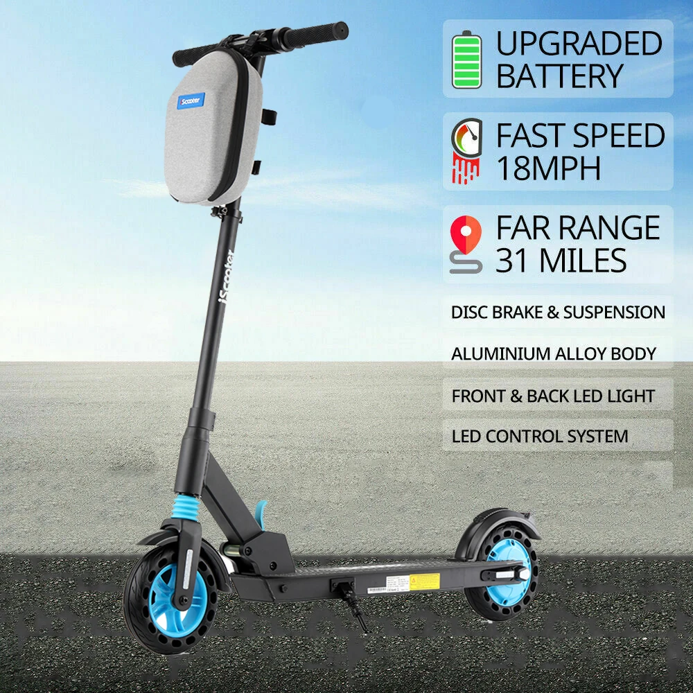 uk  stock  iScooter 350W electric self balance scooter  kick play ebay hot sales scooters