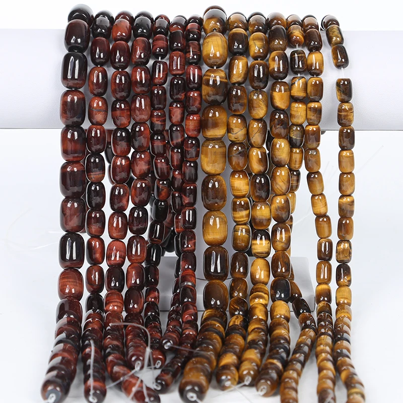 Wholesale manufacturer of real high quality 5A natural gemstone Tiger Eye Bead jewelry making DIY
