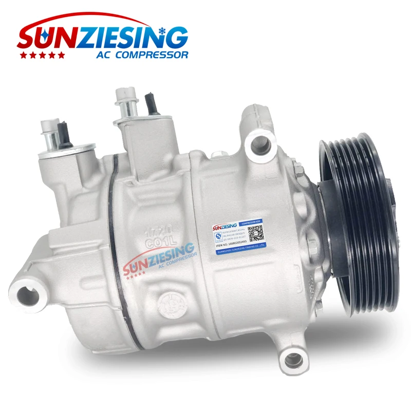 suitable for VW polo/golf VI  pour Sanden PXE14  PV6D ac compressor 5Q0820803J  5N0820803  5N0820803A  5N0820803B  5N0820803C