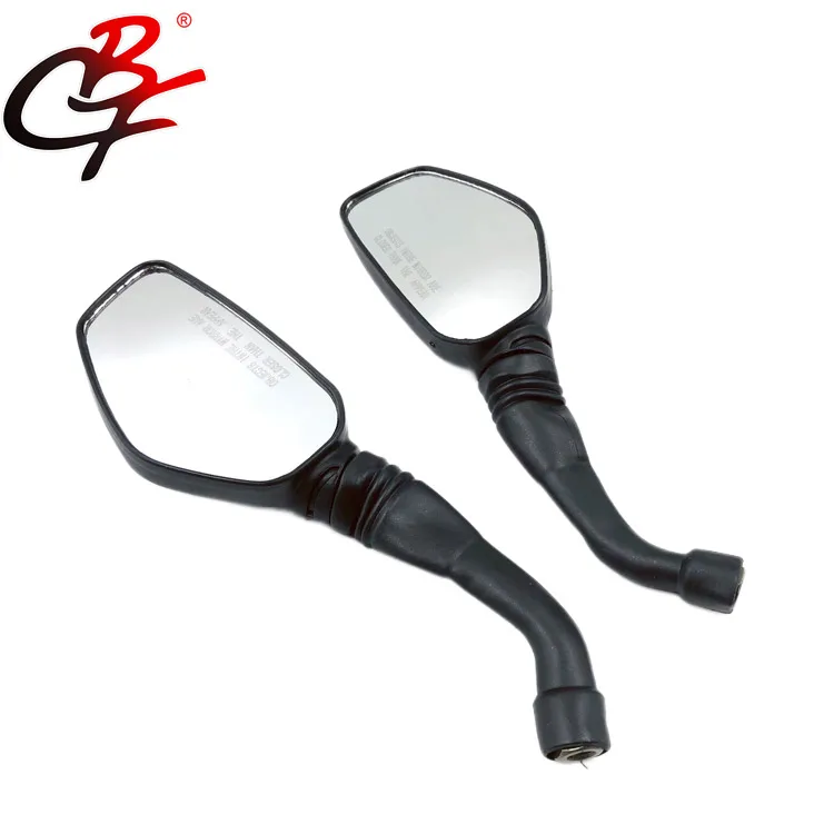 Motorcycle spare parts plastic black rearview side mirror for BAJAJ PULSAR 200NS