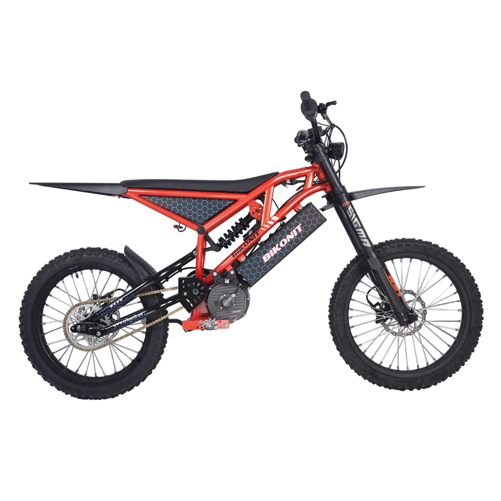 BIKONIT BK28 72V 28000W Electric Bike Full Suspension Ebike Mountain Bike Off Road SurRon Hyper Bee Electric Motorcycle