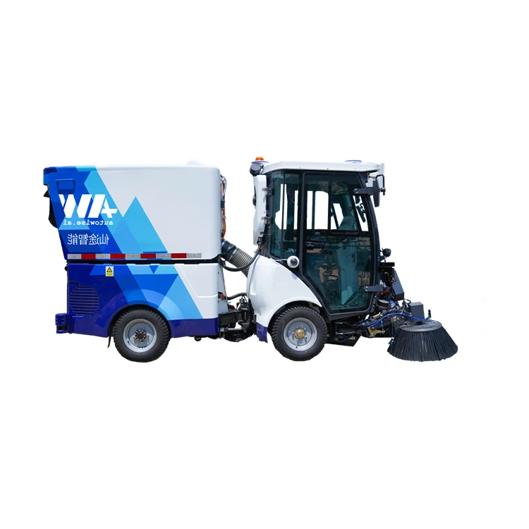 
China Petrol Road Street Sweeper Swivel Side Brush Electric Road Sweeper 