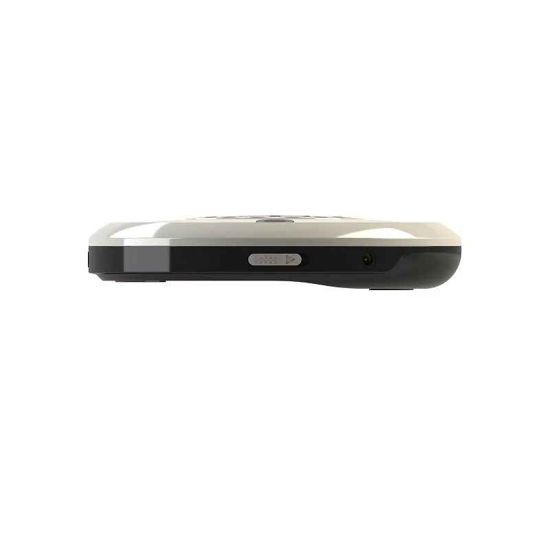 
Portable CD player with Anti-Skip Protection and earbuds OLED Display MP3 USB UA Cover on the top rubber finished on the button 