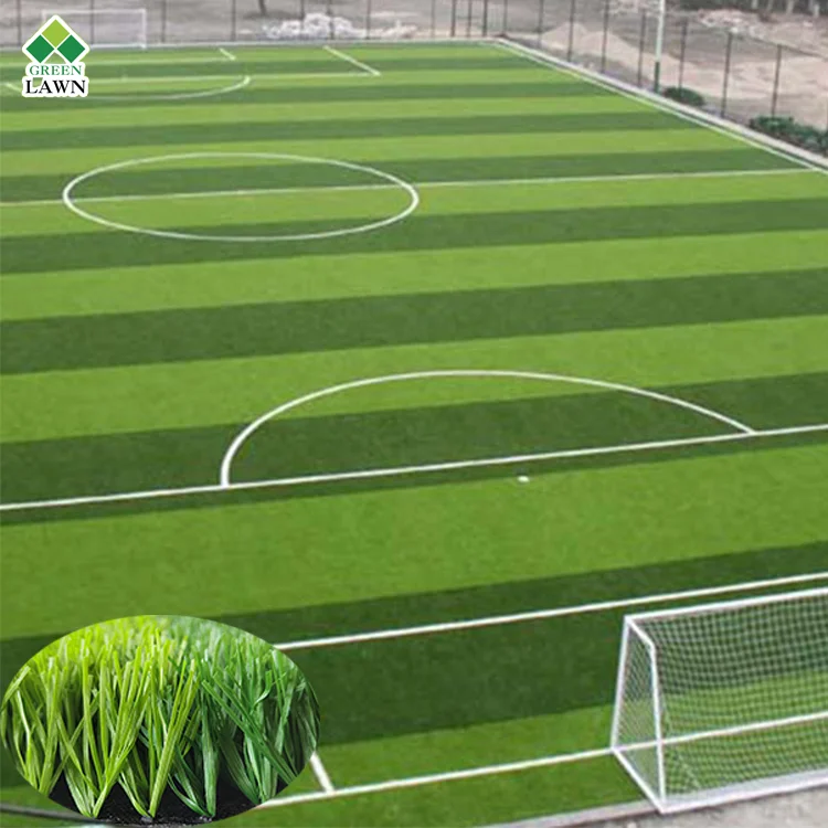 Cheap durable 50mm artificial turf for football pitch
