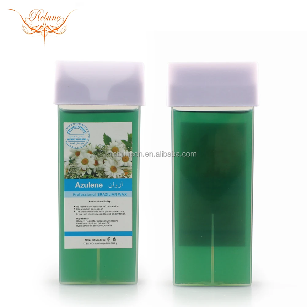 Roller Cartridge Wax 100G Soft Depilatory Wax Healthy Hair Removal Wax Roll on for Professional Beauty Use