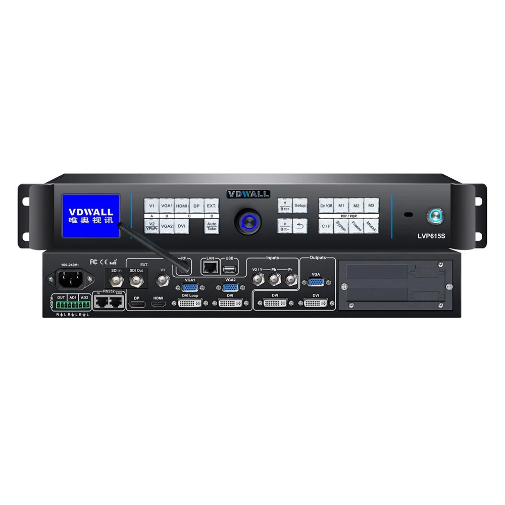 VDWALL Video Processor LVP615 For LED Screen Control With USB