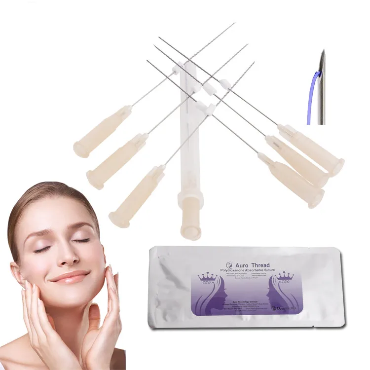 Best buys Long lasting ce approved face lifting personal care mono screw thread pdo threas  29G 38mm
