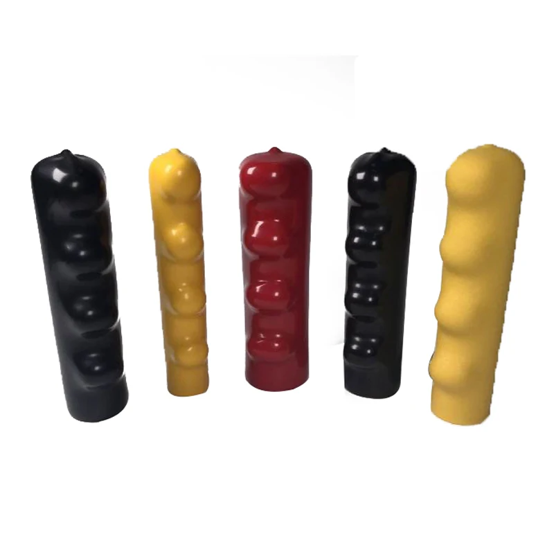 Заказать товары из Китая пластиковые мягкие виниловые Контурные накладки ручки бар ручки желтый