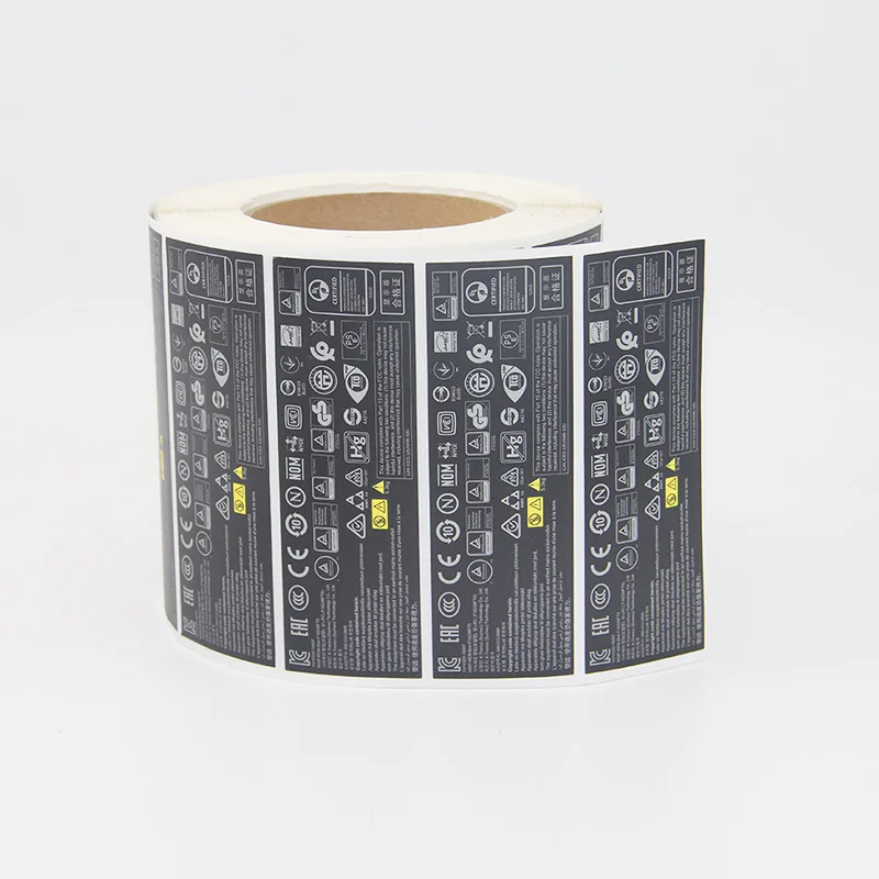 Sedex /FSC/UL Approved Factory 19 Year Printing Experience Application Custom UL Electronic Sticker Label