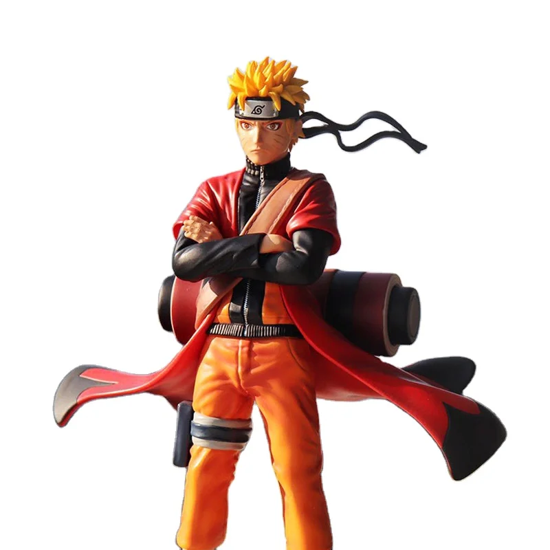 Coustmized Uzumaki Sage Action Anime Figures PVC Toys Shippuden Collector Figurine Uchiha Sasuke Brinquedos Model Doll Figma