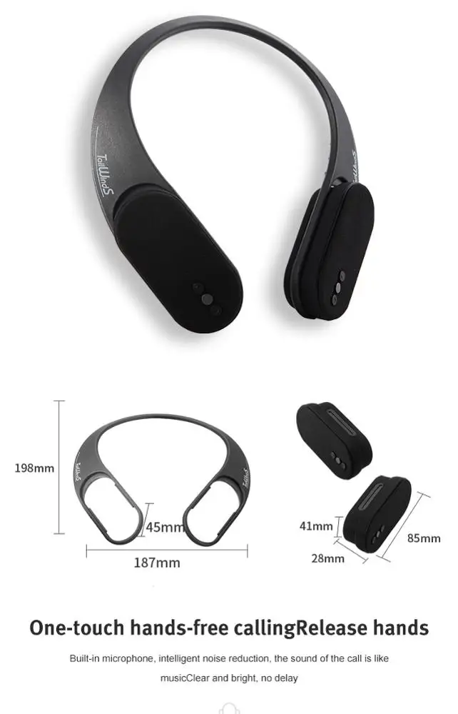 IPX-4 splash proof TWS wireless speakers for outdoor